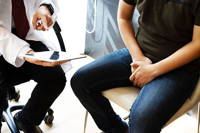 Testicle swelling or pain can be a sign of a physical problem like torsion, infection, injury, or cancer, which can lead to infertility.