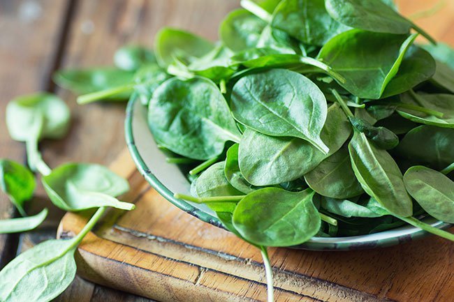 Spinach is loaded with nutrients that offer numerous health benefits.