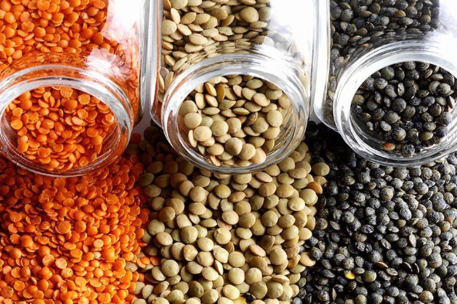 Legumes such as lentils contain fiber, resistant starch, and phenolic compounds that promote the growth of good bacteria in your gut.