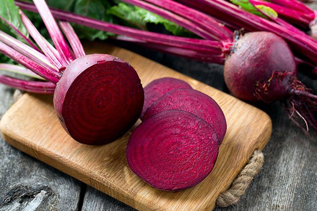 The red pigment in beets comes from betacyanin.