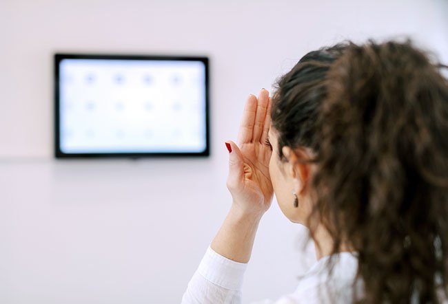 Vision testing