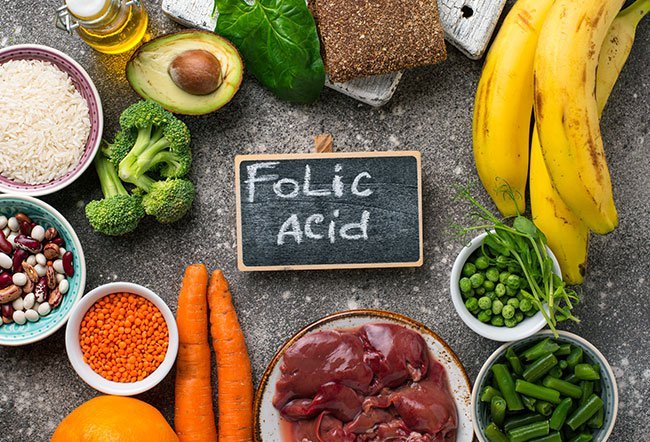 Folic acid foods