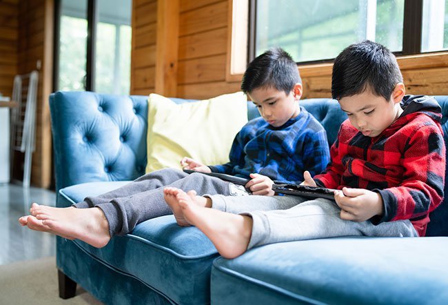 toddler getting too much screen time