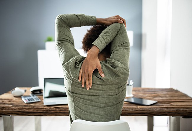 exercises to do at your desk