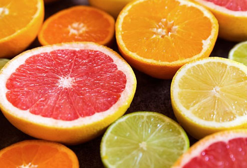 Oranges, grapefruits, and tangerines to name a few.
