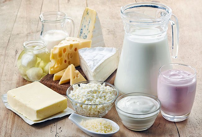 Dairy is a fantastic source of protein and calcium.