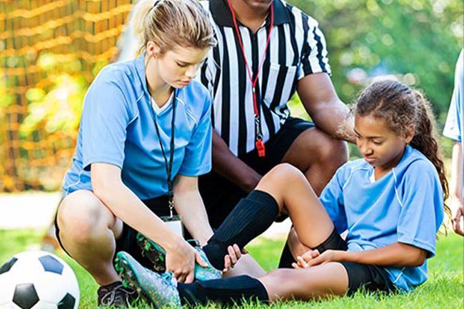 Bones break due to injury or from a disease process.