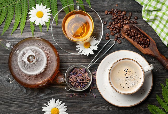 caffeine in tea