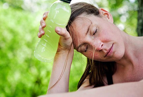 When it is very hot, you can sweat away too much fluid, along with essential minerals like sodium and potassium.