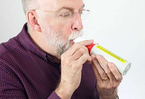 Peak expiratory flow rate measures lung strength using a handheld device, usually to diagnose or monitor asthma.