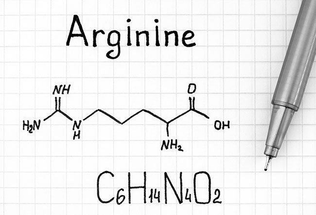 Arginine, also known as L-arginine, is one of the many amino acids that help the body produce proteins. 