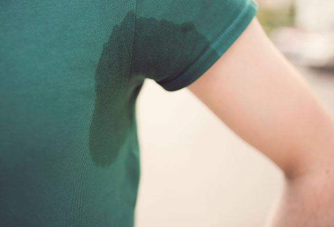Sweating is the natural mechanism of the body to regulate its temperature. 