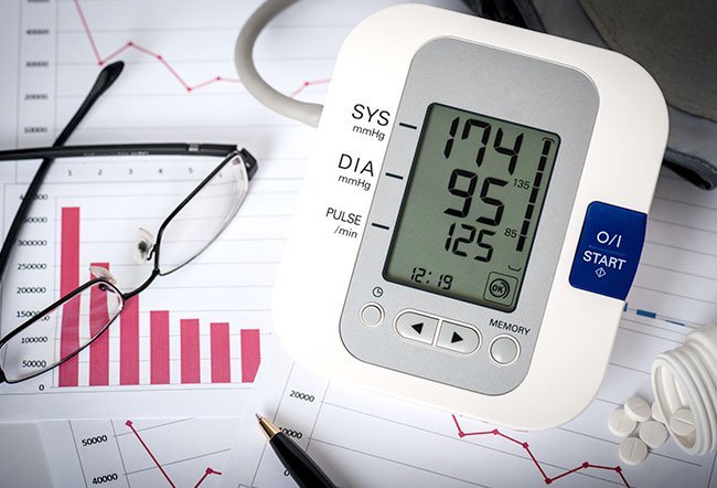 Your first blood pressure number is your systolic, and the second number is your diastolic blood pressure.
