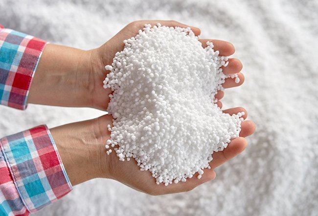 Most of the phosphoric acid produced is used to make fertilizers.