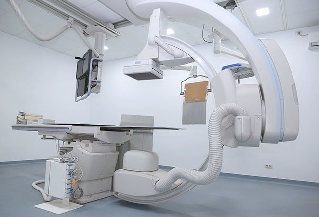 Radiography or X-ray and fluoroscopy procedures seem similar. However, fluoroscopy obtains moving images of the inner part of the body and radiography uses gamma rays to develop a static image of the internal structure of a body.
