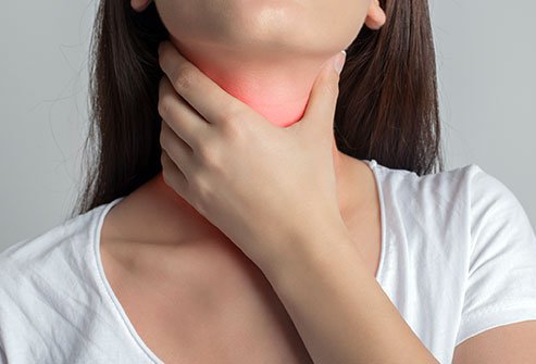 Knowing whether your sore throat is viral or bacterial is usually determined by symptoms. Viral sore throats usually consist of a cough, swelling in the throat, and runny nose whereas bacterial sore throats are typically accompanied with nausea and vomiting, stomach ache, and there is no cough. 