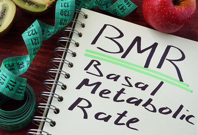 The formula for basal metabolic rate (BMR) is different for men and women
