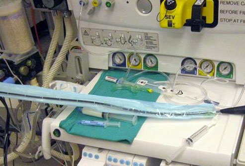 Video laryngoscopy allows for the larynx to be seen with a fiberoptic or digital laryngoscope inserted through the nose or mouth. Fiberoptic intubation inserts an ET tube over the shaft of a flexible fiberoptic scope for visualization.