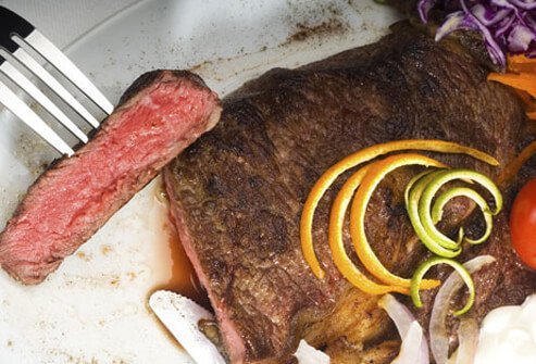 Now is the time to order all steaks and burgers fully cooked.