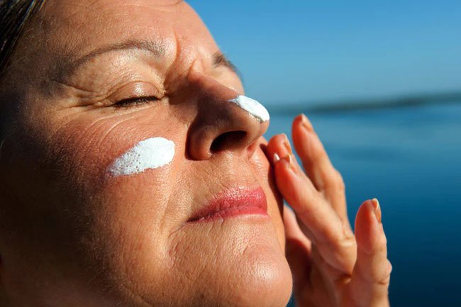 You may see age spots and will need to watch for signs of skin cancer.