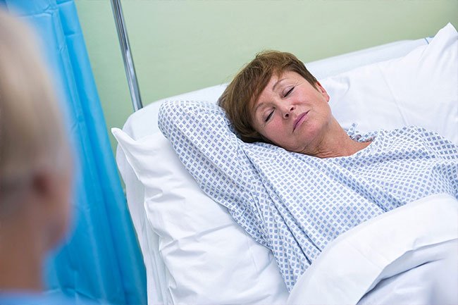 You'll rest in a recovery room for about an hour after you have your colonoscopy.