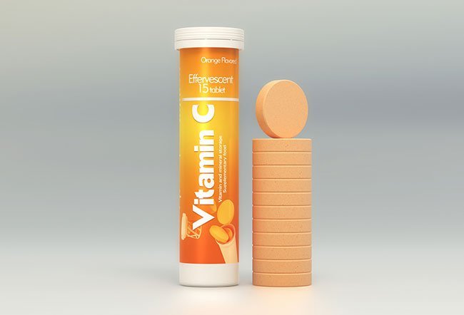 Vitamin C is an antioxidant that protects against free radicals.
