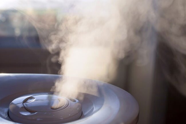 Nosebleeds can happen when you breathe in dry air.