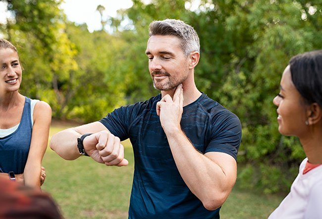 You can measure your heart rate by finding your pulse.