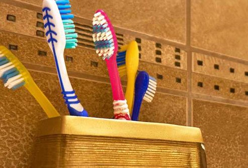 Twice a day scrubbing sessions really do in your toothbrush's bristles over time.