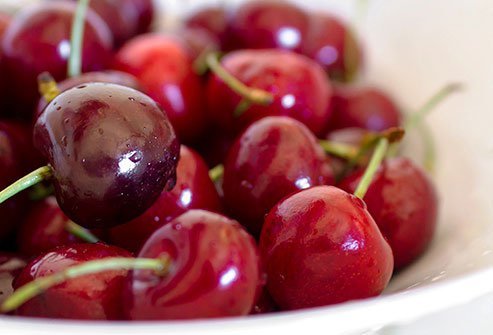 In the fruit sugar content ranking, cherries would be on the higher end of the list.