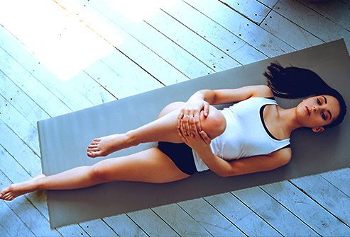 Premenstrual syndrome (PMS) causes abdominal fullness.