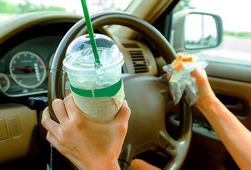 Eating more slowly can help prevent air from being locked in your intestines.