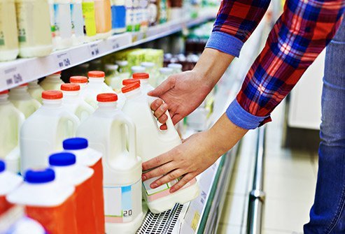 Dairy products can cause painful gas in those with lactose intolerance.