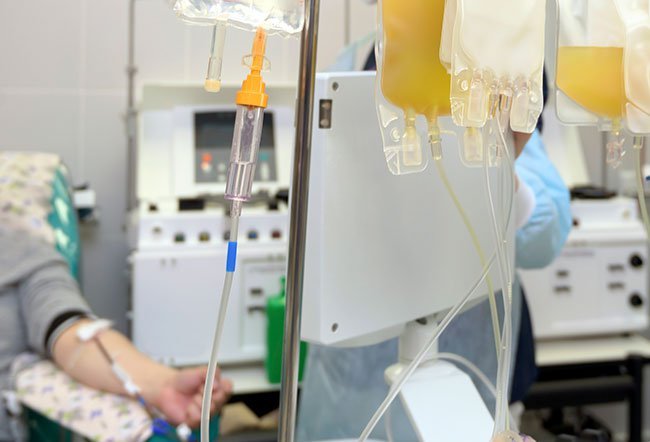 Plasmapheresis treats autoimmune diseases, toxins in the blood, neurological diseases, and very high levels of cholesterol that don't lower with medications or dietary changes.