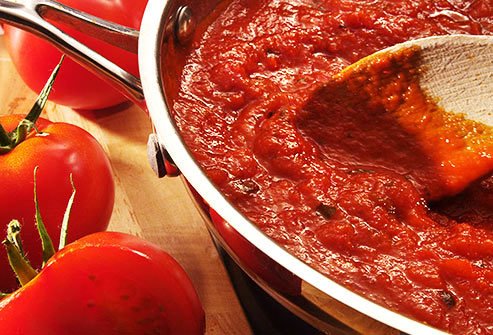 Tomato sauce and tomato paste are Italian favorites that serve up large amounts of potassium.