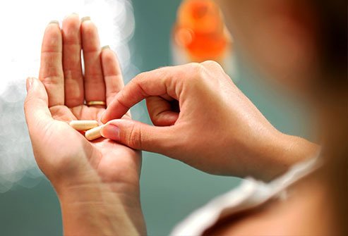 Potassium supplements contain 99 milligrams of the mineral to reduce the risk of potential side effects.