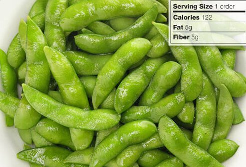Photo of edamame.
