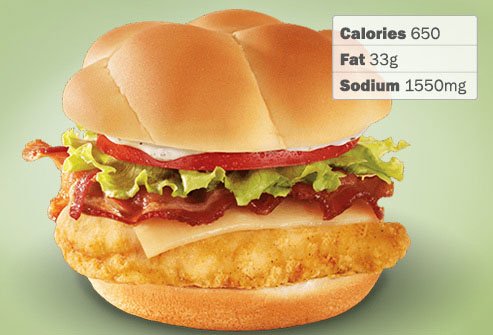 Photo of Wendy's Asiago Ranch Club With Homestyle Chicken.