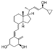 Calcipotriene Structural Formula - Illustration