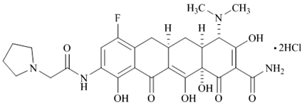 XERAVA (eravacycline) Structural Formual Illustration