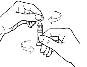 Fold the edge to close the pouch - Illustration