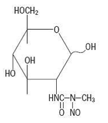 ZANOSAR® (Streptozocin) Structural Formula Illustration