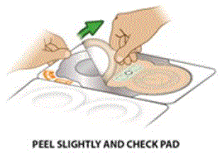 Peel Pads and Check  - Illustration