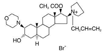 ZEMURON® (rocuronium bromide) Structural Formula - Illustration