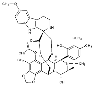 ZEPZELCA™ (lurbinectedin) Structrual Formula Illustration