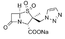 Tazobactam sodium - Structural Formula Illustration