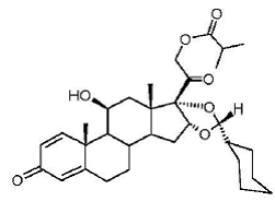 ZETONNA® (ciclesonide) Structural Formula Illustration