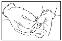 Peel Off Vial Adapter Cover - Illustration