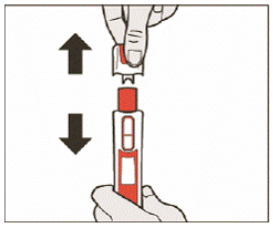 Remove the ZINBRYTA Pen cap - Illustration