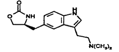 ZOMIG(zolmitriptan) Structural Formula Illustration